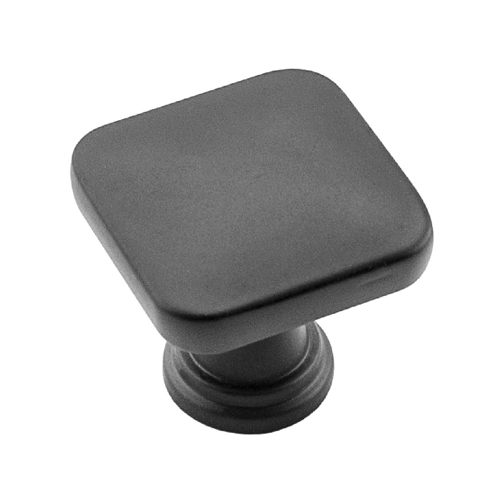 мебельная ручка-кнопка 3102-K, черный